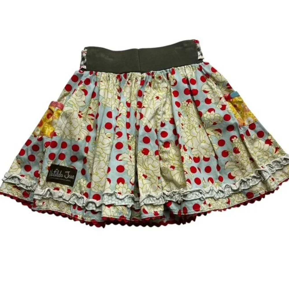 Matilda Jane Serendipity Dairy Queen Gabbi Skirt Size 4 - Picture 5 of 7